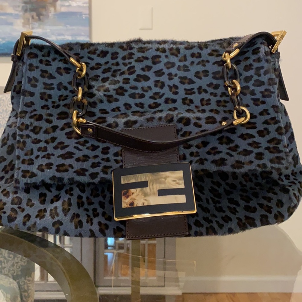 Fendi pony hair Mama Bag
